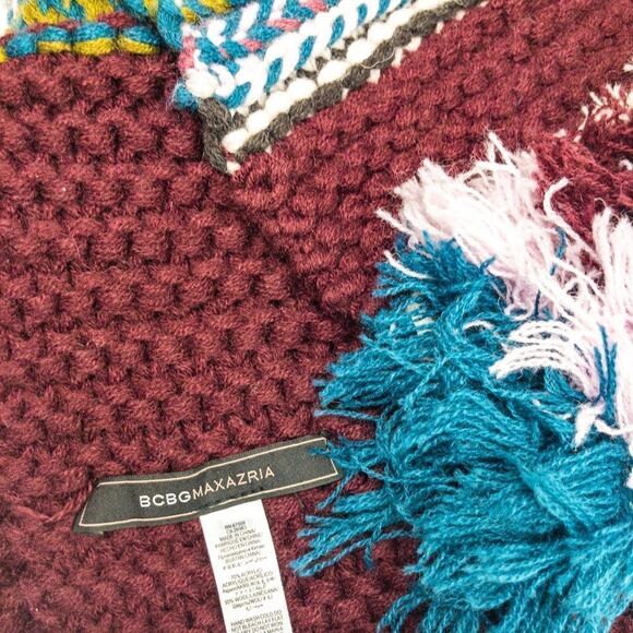 BCBGMaxAzria Earth Tones Knit Infinity Scarf - Picture 9 of 9